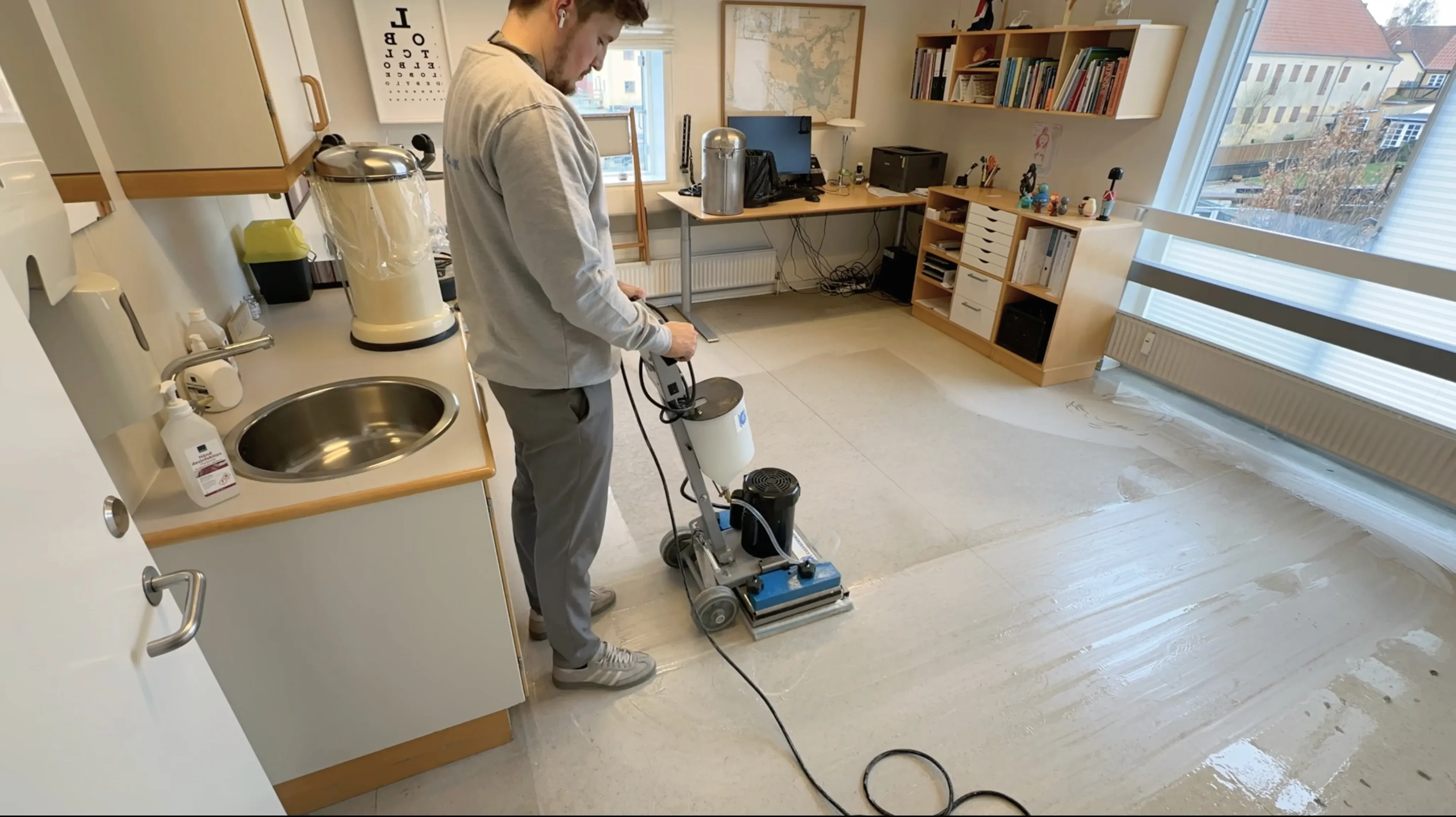 Sundhedsfaciliteter - Gulvrensning.dk